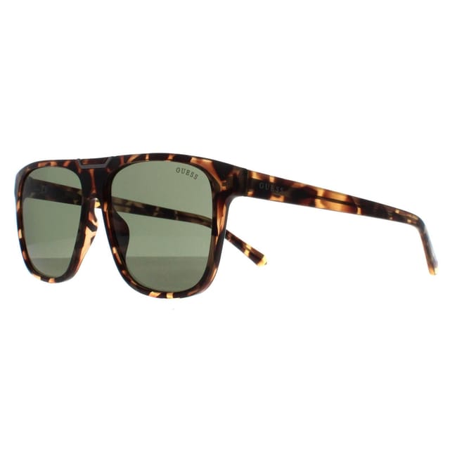 Guess Guess Men's Square Blonde Havana Green GU00056 in Brown - 2