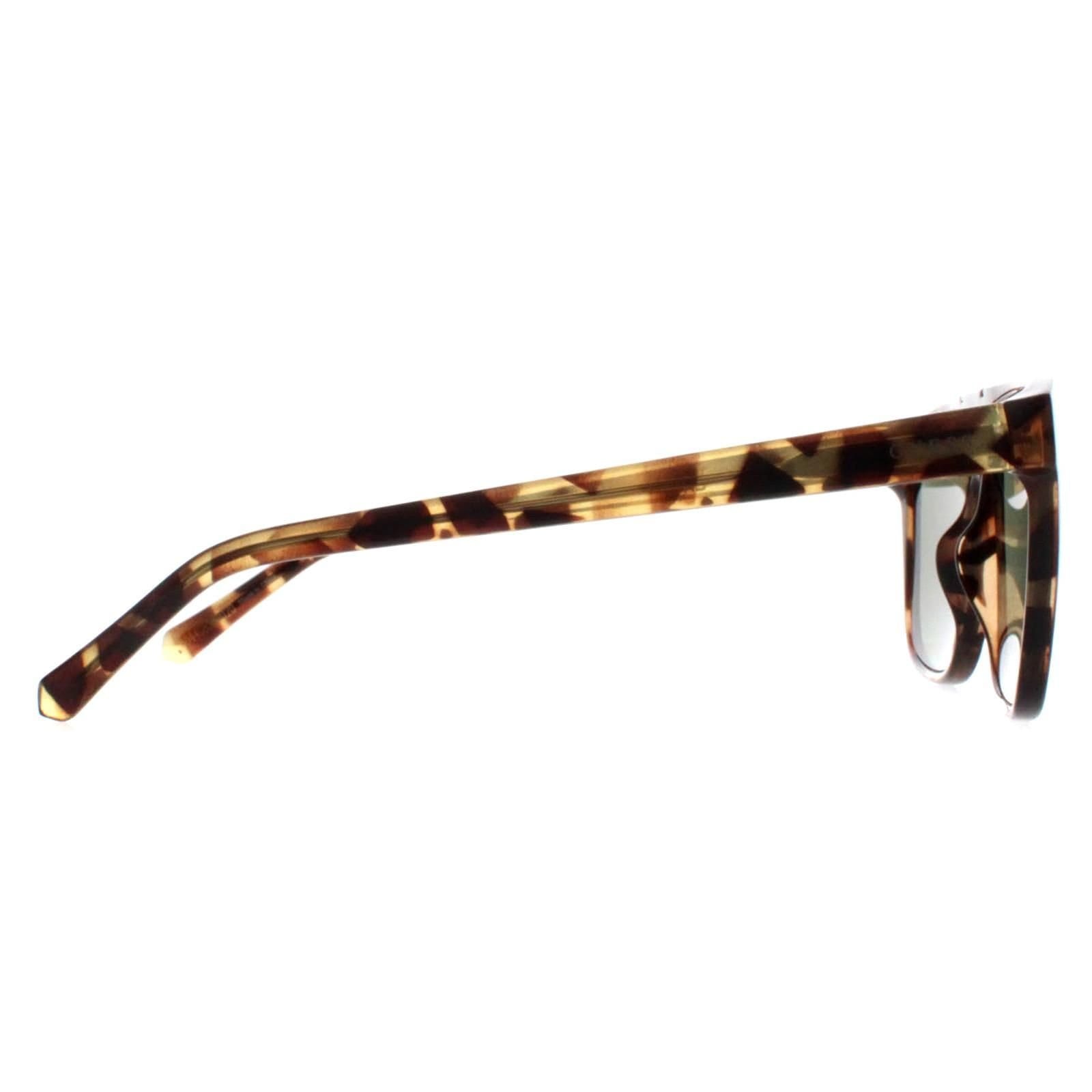 Guess Guess Men's Square Blonde Havana Green GU00056 in Brown - 4