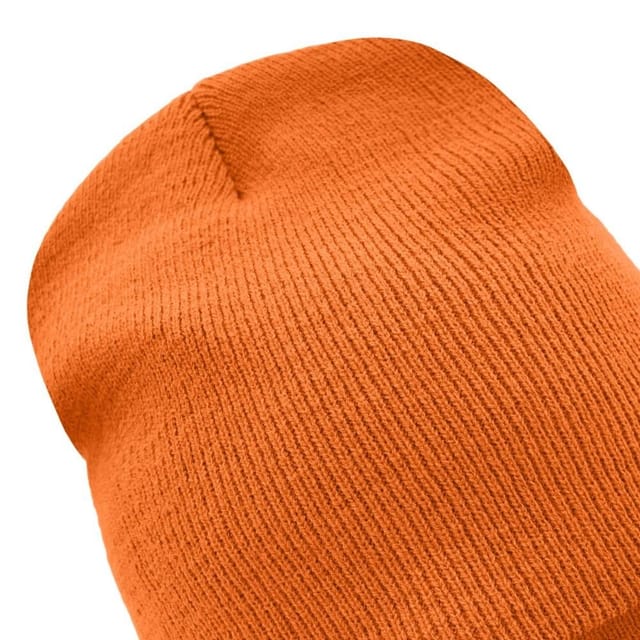 Myrtle Beach Myrtle Beach Men's Knitted Beanie in Orange - 2
