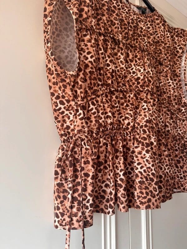 River Island Leopard Top
