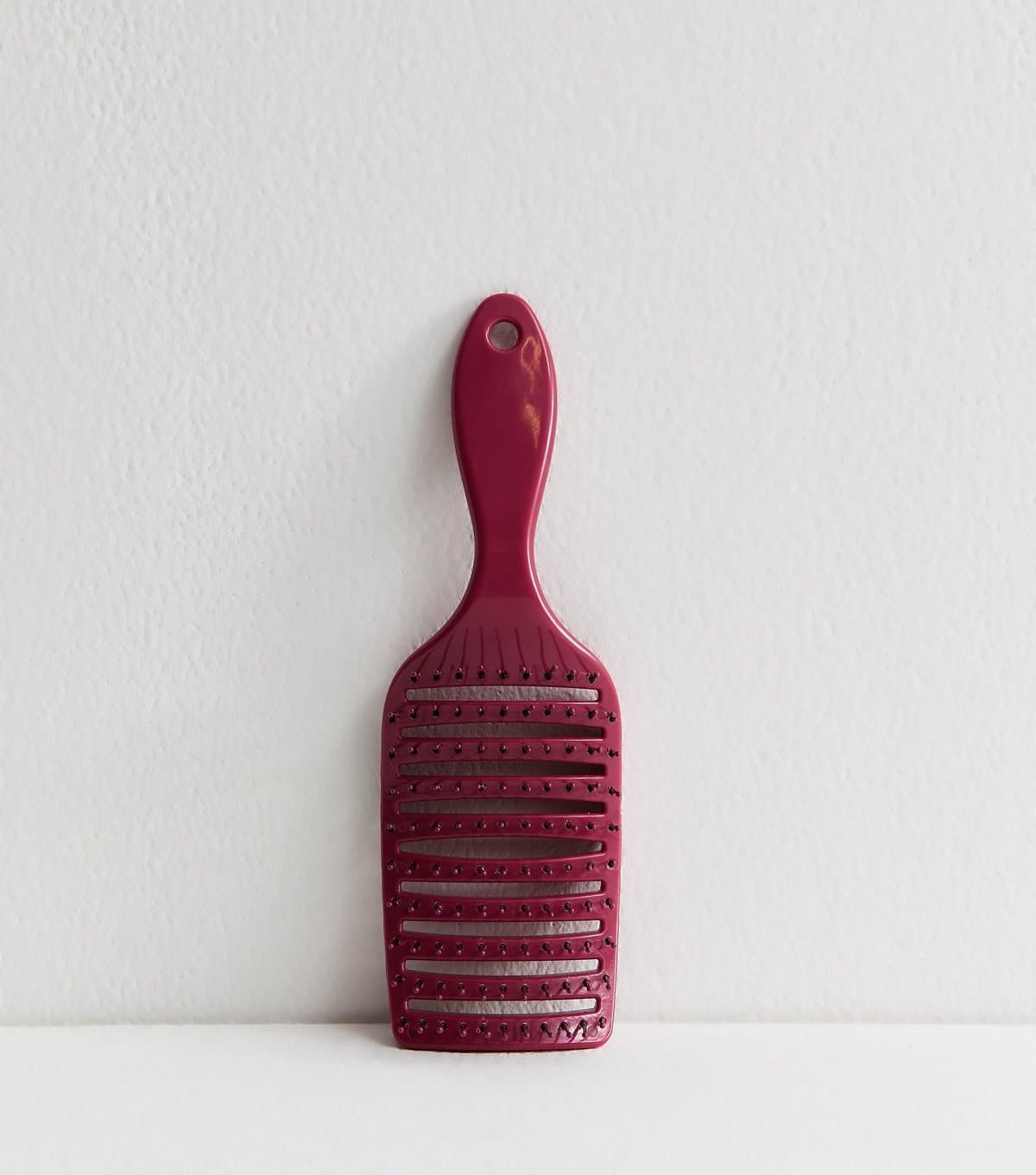 New Look Dark Burgundy Flexi Back Brush New Look