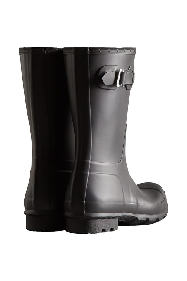 Hunter Hunter Men's Original Short Wellington Boots in Black - 2