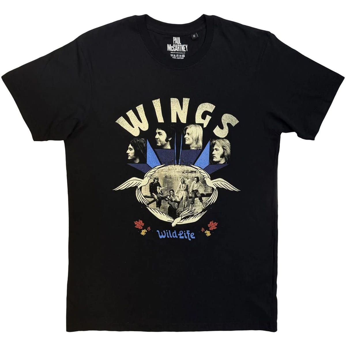 Paul McCartney Paul McCartney Men's Wildlife T-Shirt in Black - 1