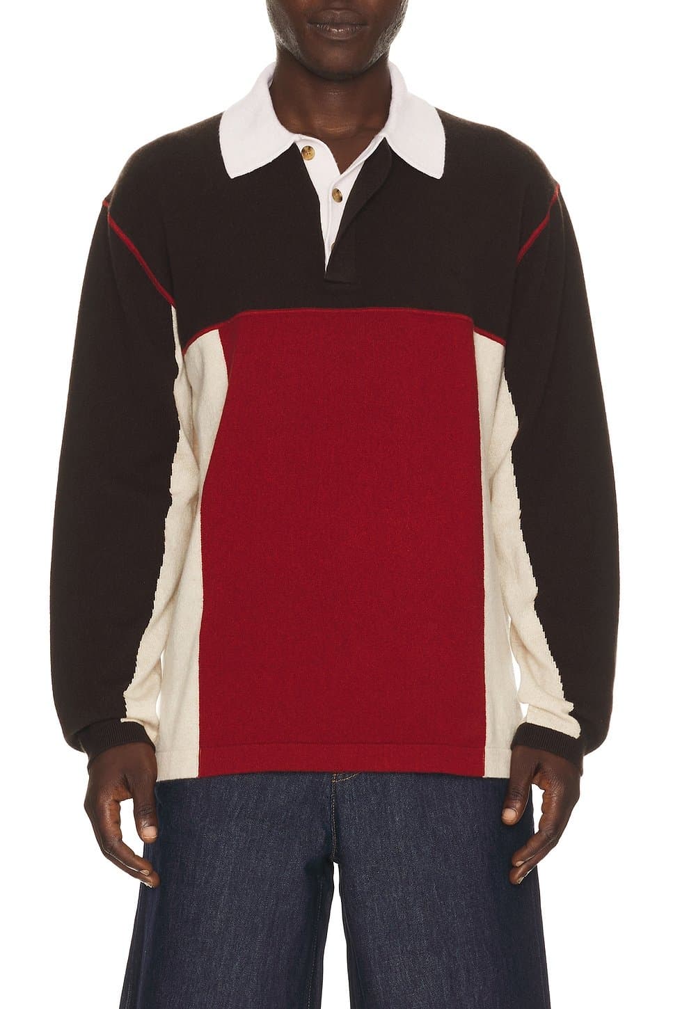 revolve Color Block Rugby