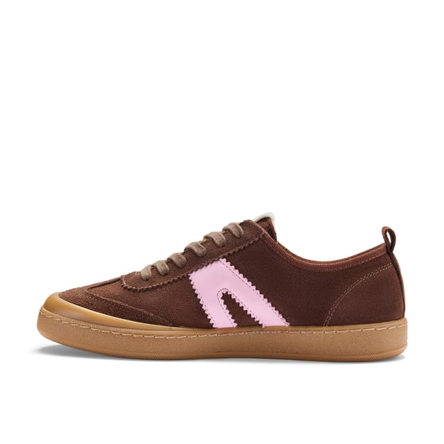 Clarks Clarks Women's Coralea Lace Brown Combination Trainers - 2