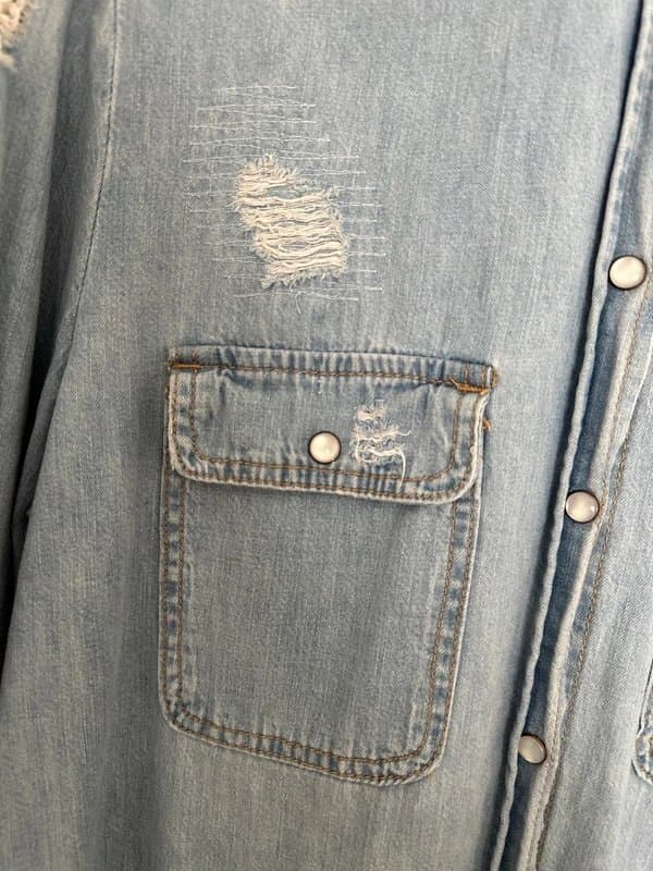New Look Women’s 100% Cotton New Look Denim Shirt
