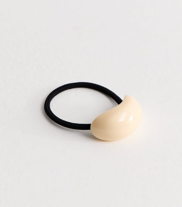 New Look Black Curved Charm Hair Band New Look - 2