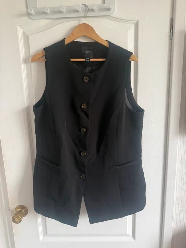 New Look New look long waist coat