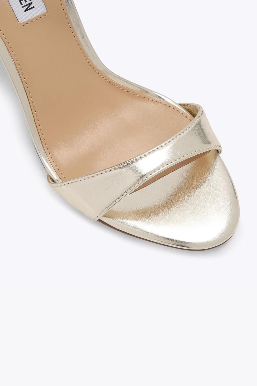 Steve Madden STEVE MADDEN Women's 'Nevina Gold' Leather Heels in Gold - 4