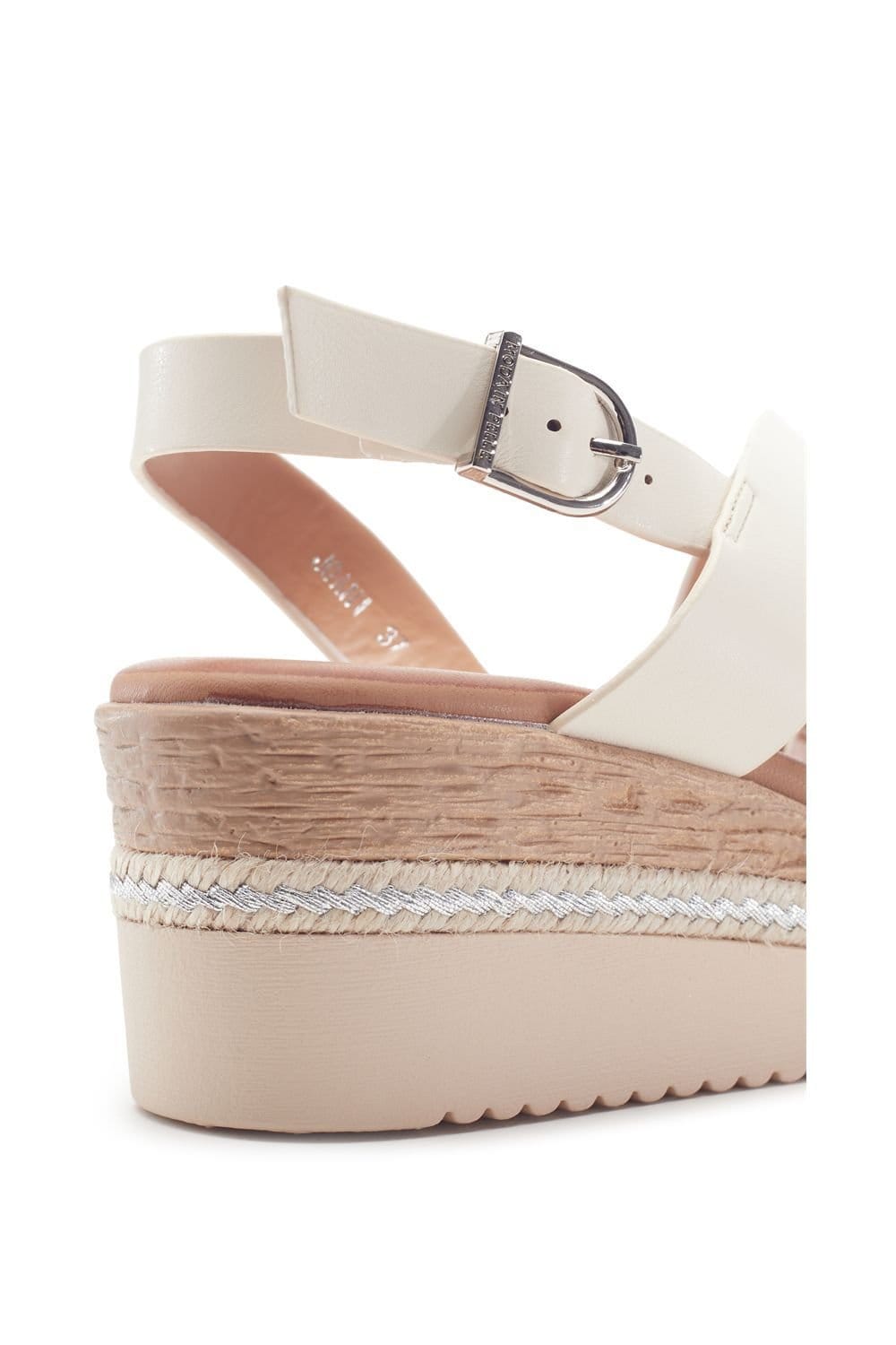 Moda In Pelle Moda In Pelle Women's 'Joani' Porvair Wedges in Off-White - 4