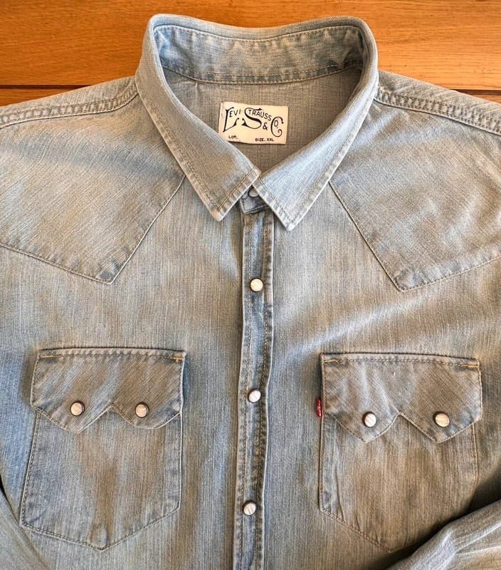 Levis Levi’s vintage western shirt size XXL
