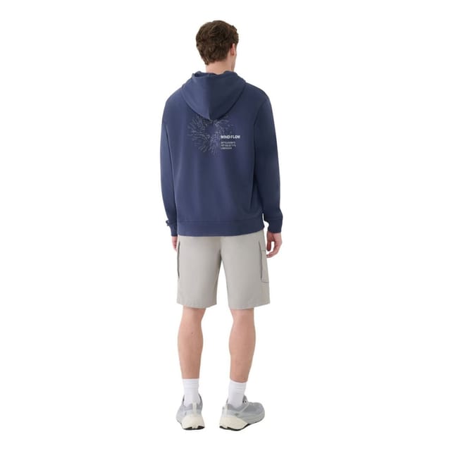 4F 4F Men's WSS25TSHOM527 Plain Shorts in Grey - 2