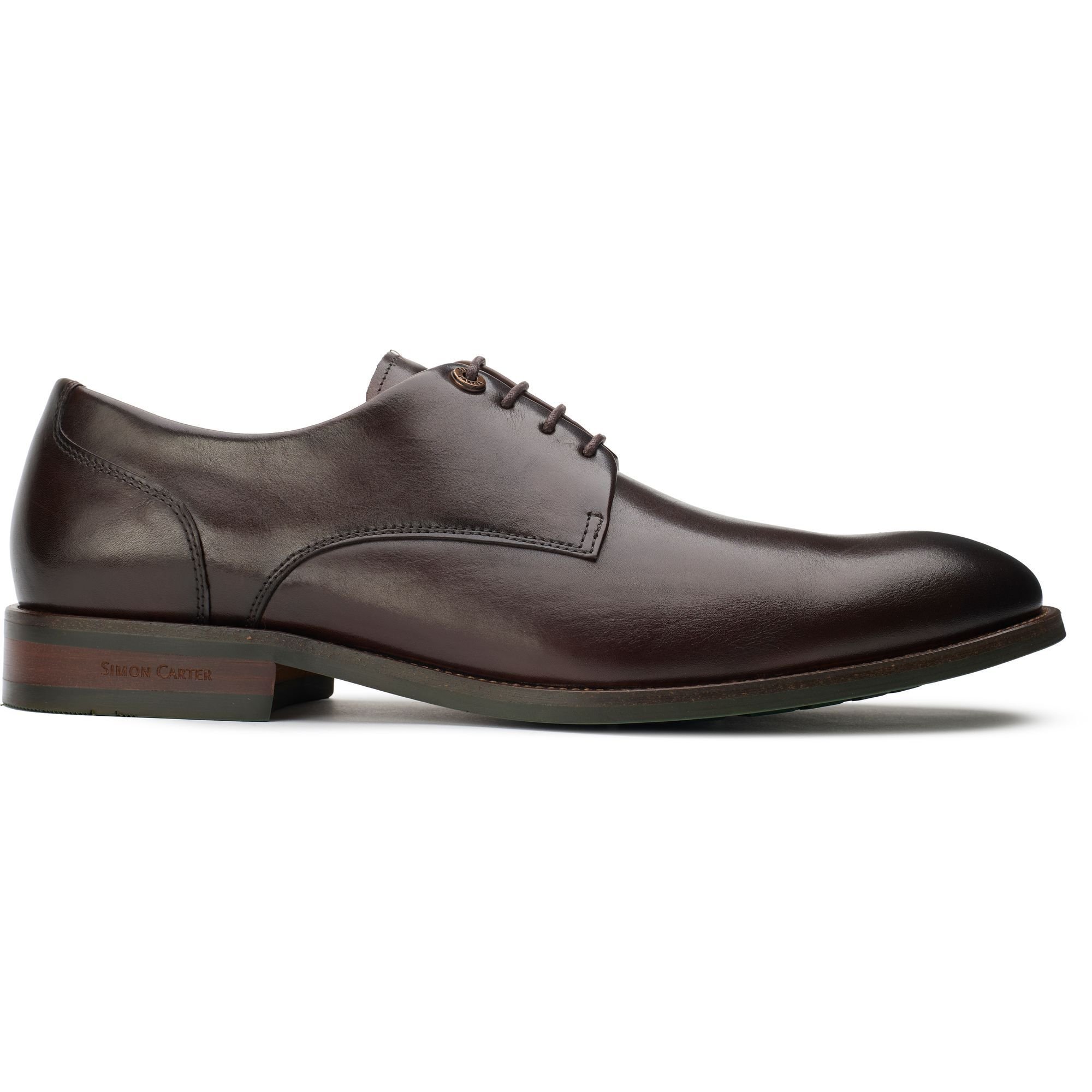 Simon Carter SIMON CARTER Men's Stegosaurus Derby Shoes in Brown - 3