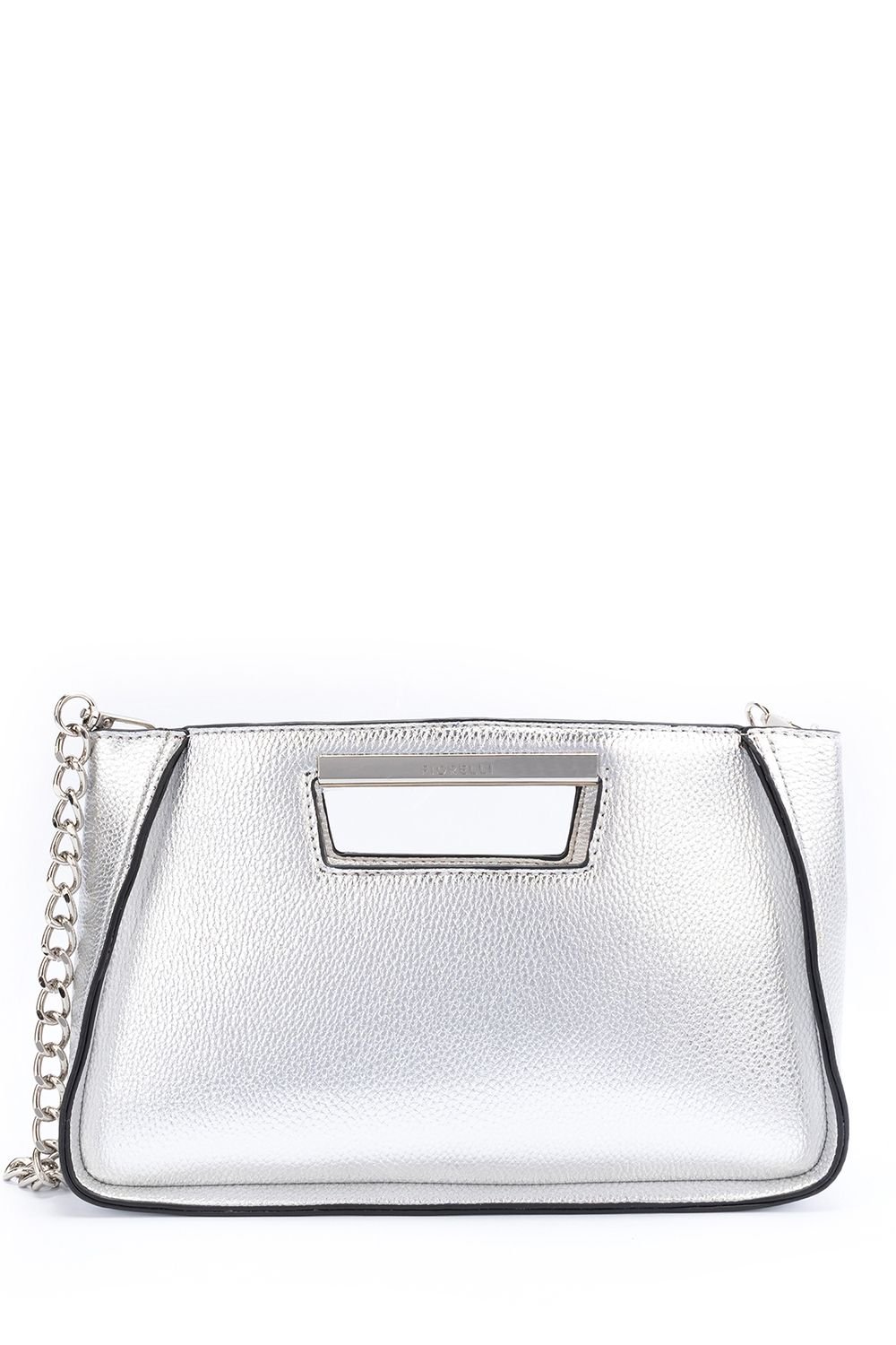 Fiorelli FIORELLI Women's Lola Hard Handle Clutch Bag in Silver - 1