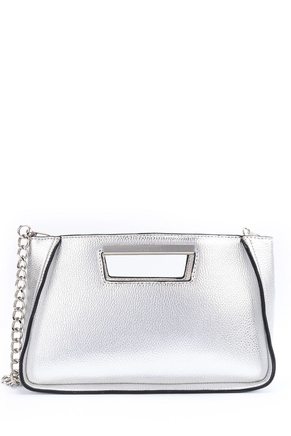 Fiorelli Fiorelli Silver Hard Handle Clutch Bag