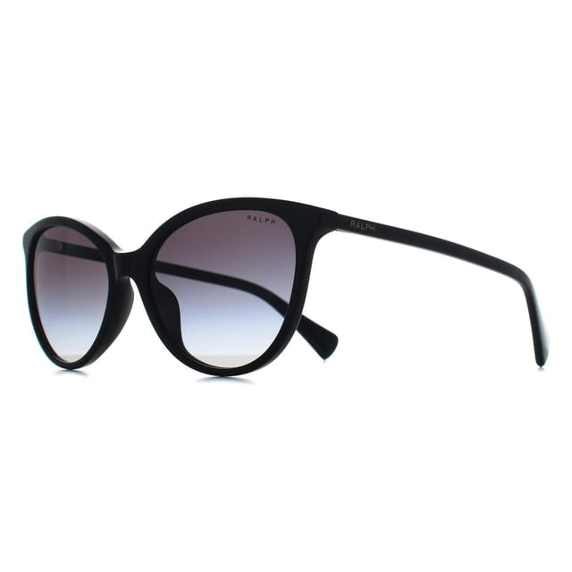 Ralph by Ralph Lauren Ralph by Ralph Lauren Women's Cat Eye Shiny Black Gradient Grey RA5339U - 2