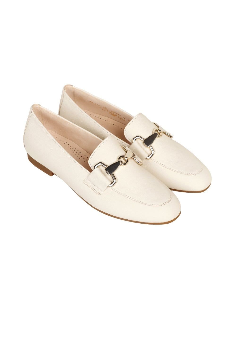 Gabor Gabor Women's 'Jangle' Smart Slip On Shoes in Cream - 4