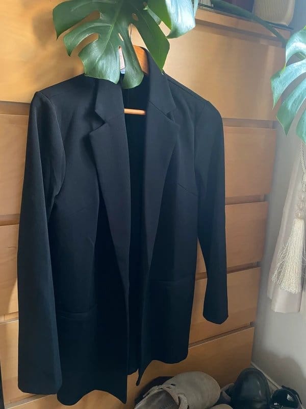 ASOS Black Womens Lightweight Blazer
