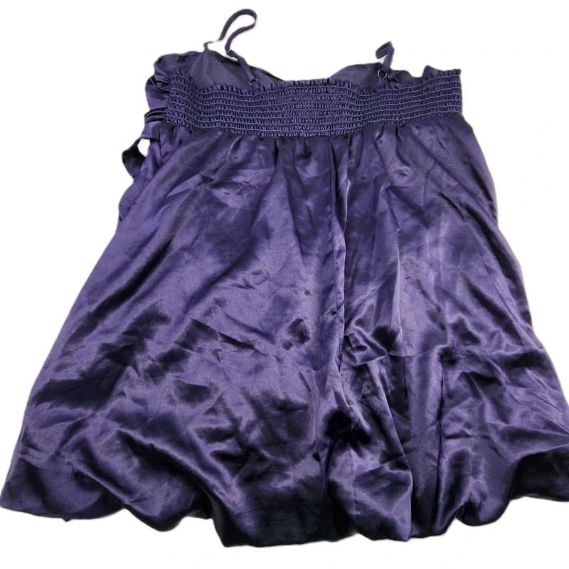 New Look New Look Purple Satin Sequin Prom Dress Size 18 Evening (538)