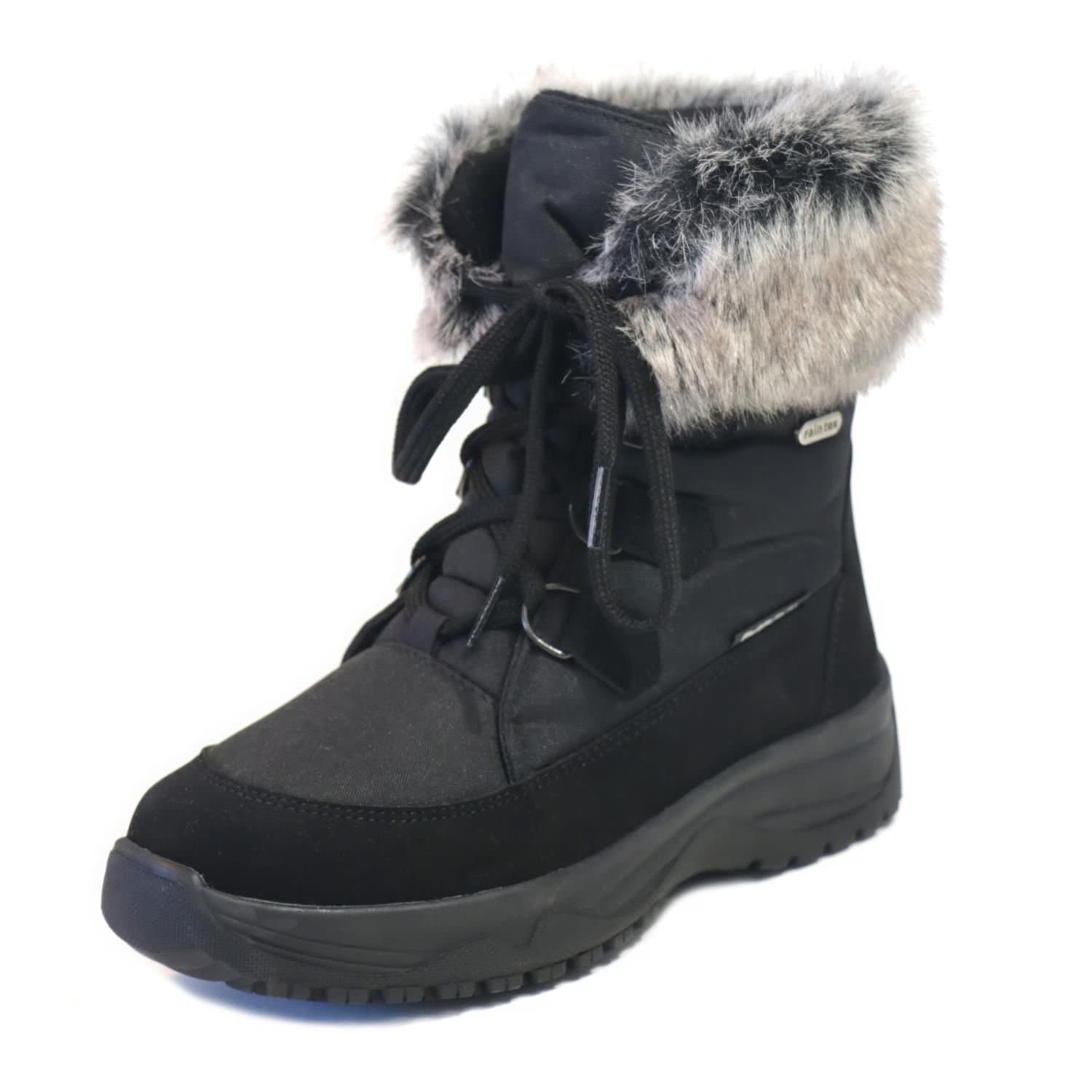 Mammal Mammal Women's 'Victoria' Black Winter Ankle Boots