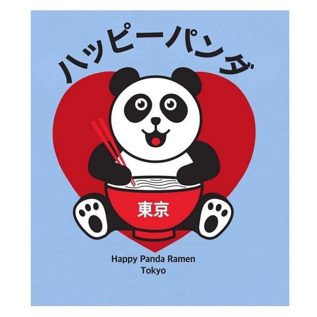 TORC TORC Men's Happy Panda T-Shirt in Light Blue - 2