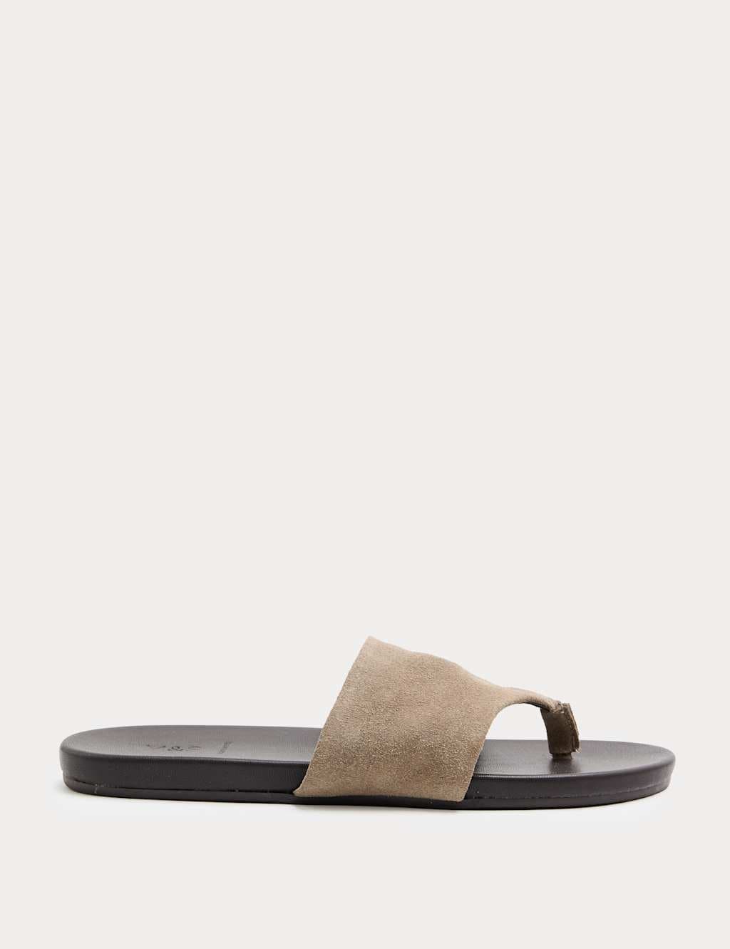 Marks & Spencer M&S Suede Flat Mules Mink