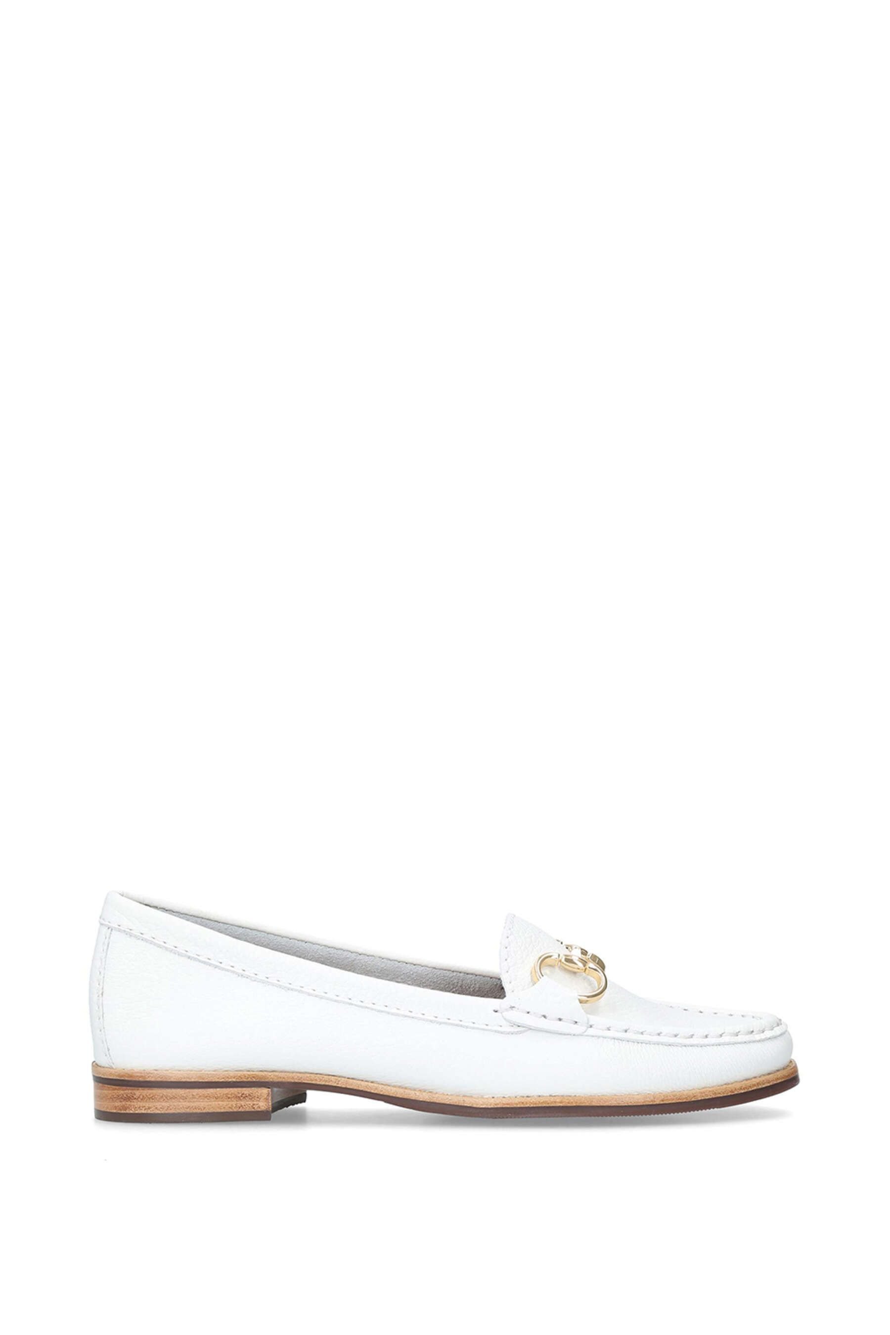Carvela Carvela Women's 'Click' Leather Flats in White - 2