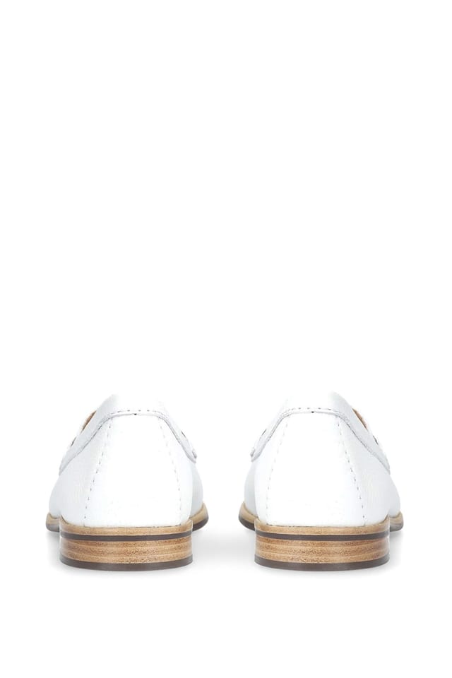 Carvela Carvela Women's 'Click' Leather Flats in White - 3