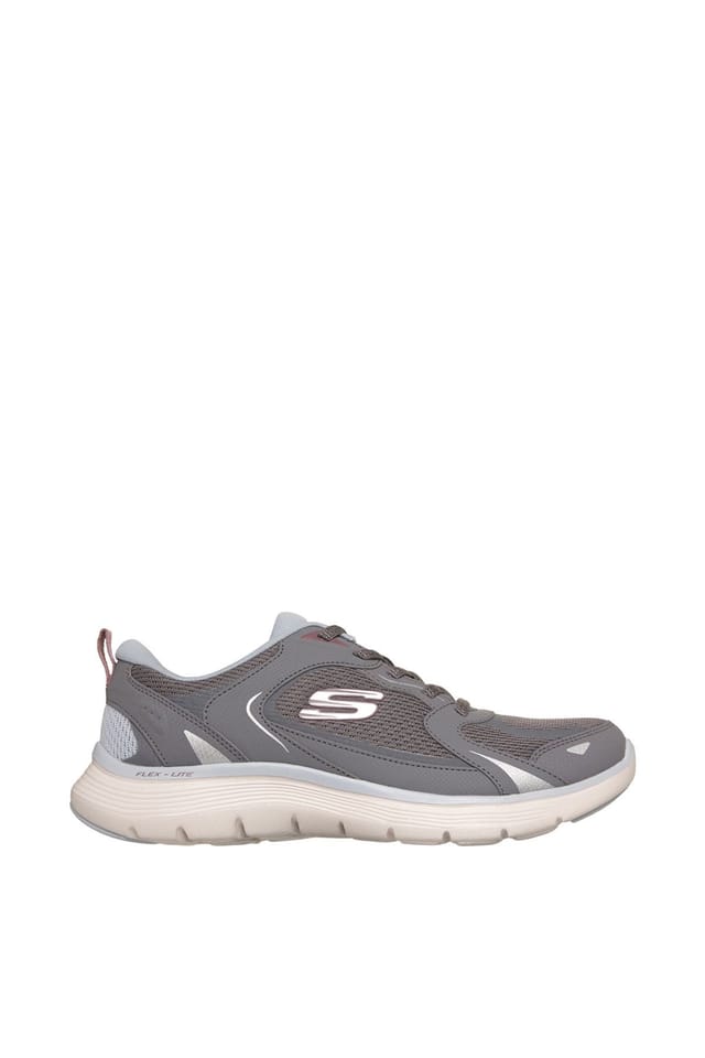 Skechers Skechers Women's FLEX APPEAL 5.0 RETRO RUSH Duraleather Lace Up Charcoal - 2