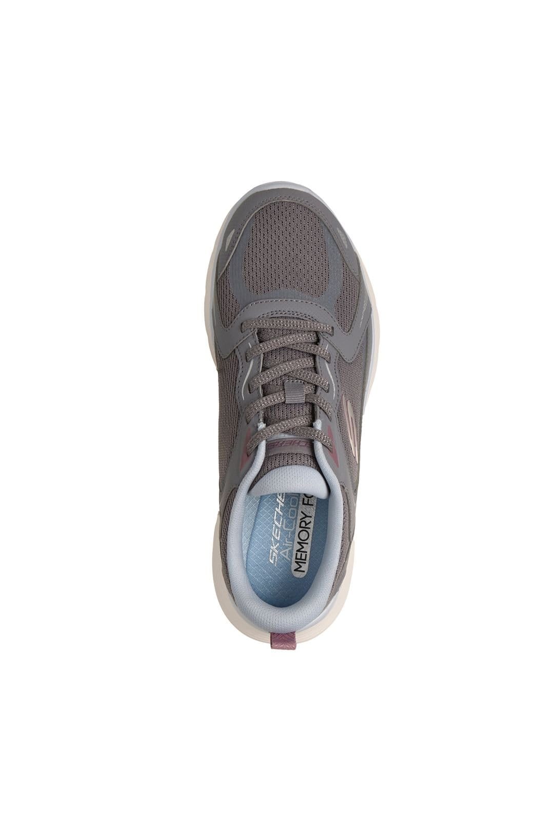 Skechers Skechers Women's FLEX APPEAL 5.0 RETRO RUSH Duraleather Lace Up Charcoal - 4