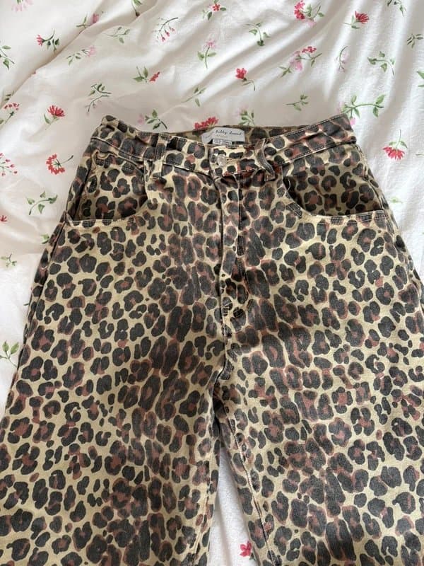 Never Fully Dressed Never Dully Dressed leopard print jeans