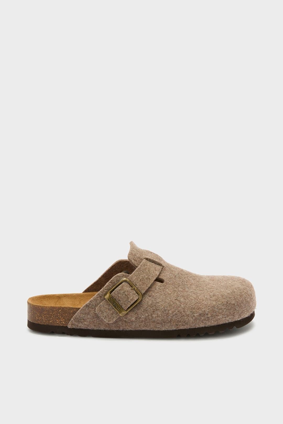Scholl Scholl Men's Oliver Felt Clog Light Brown