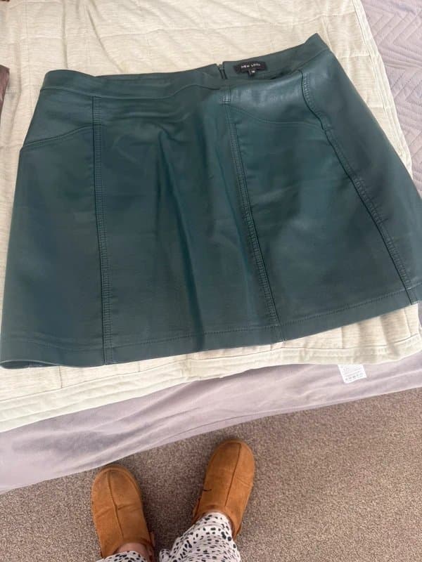 New Look Newlook leather skirt
