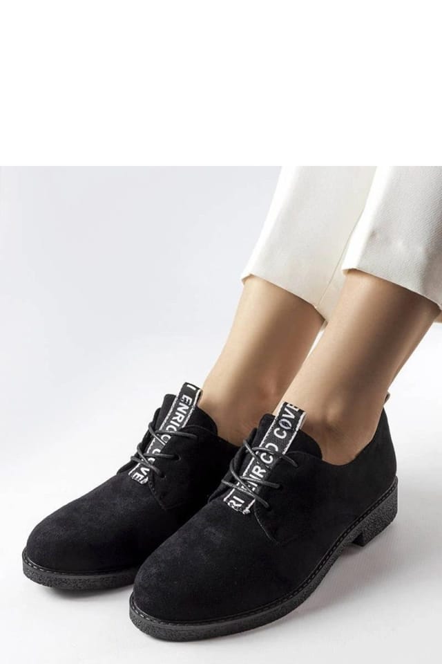 Love Lace Love Lace Women's Sunderland Suede Lace Up Sneakers for Summer Comfort in Black - 2