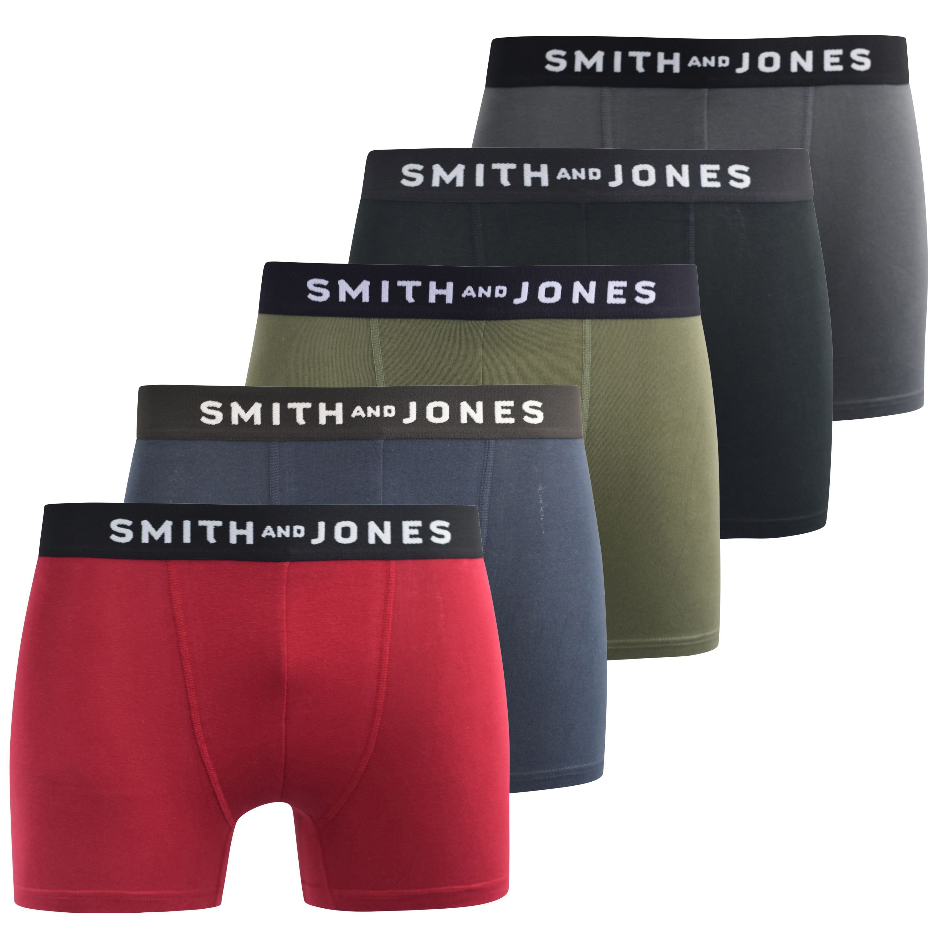 Smith & Jones Smith&Jones Men's Cedar Boxers 5pk - 3