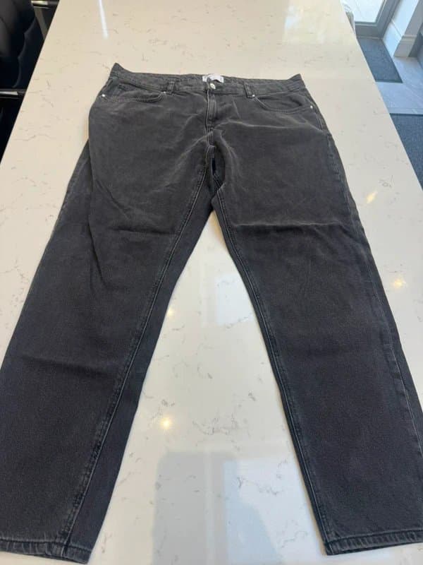 ASOS Design ASOS design classic rigid jeans charcoal 38w 32L brand new