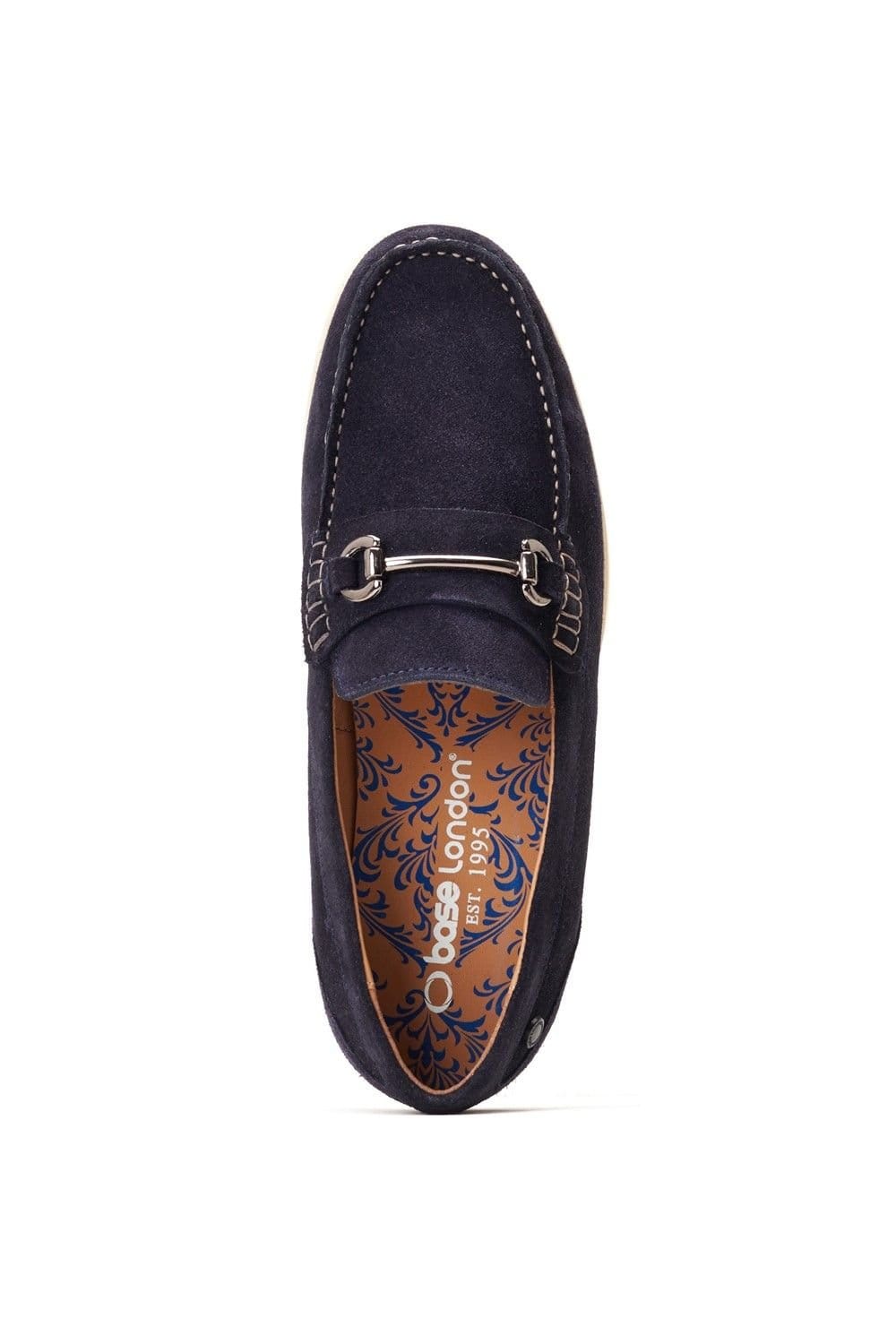 Base London Base London Men's Snapper Loafer in Navy - 4