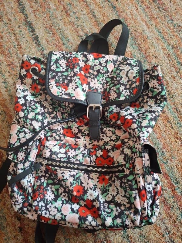 New Look Floral Backpack