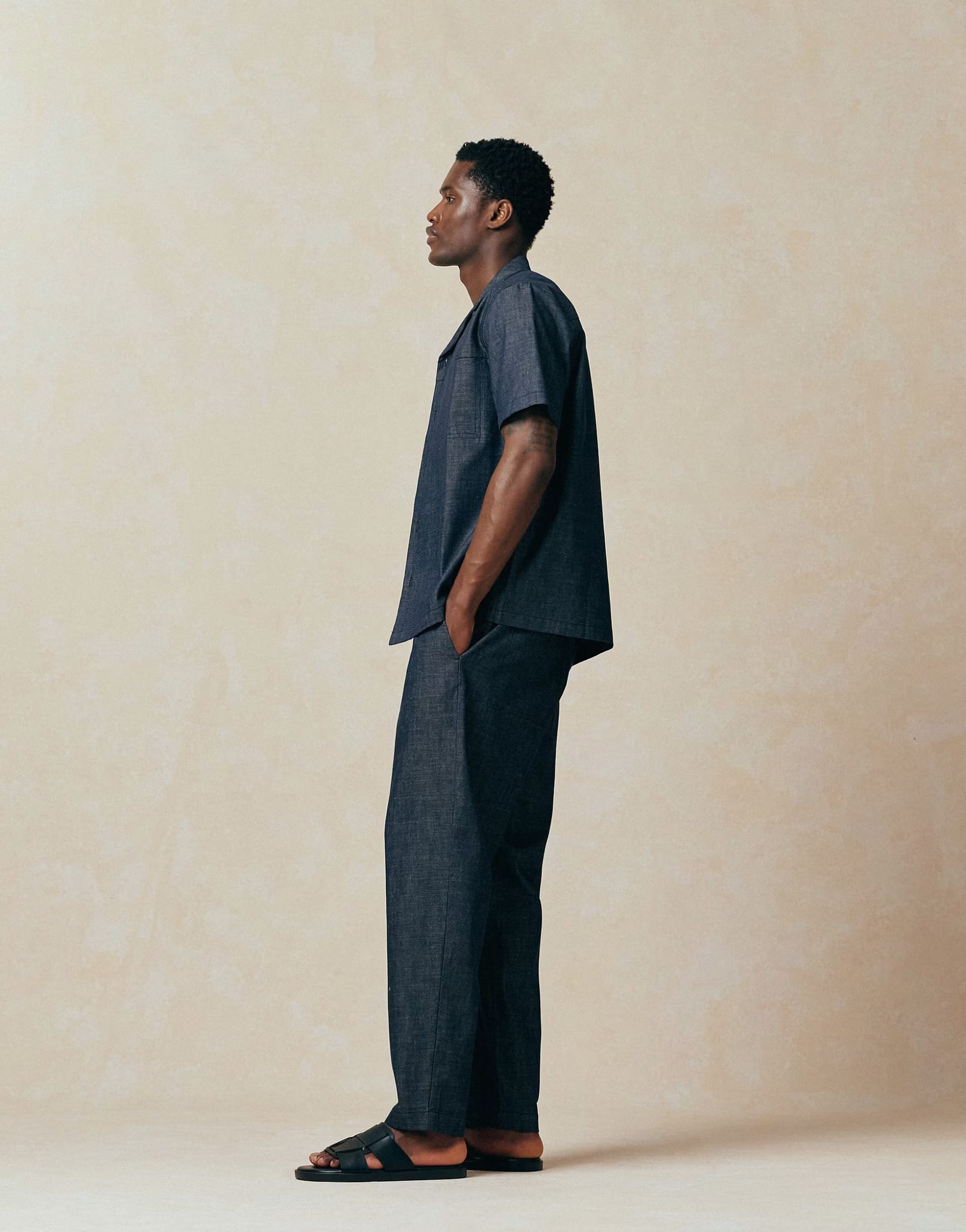 ASOS DESIGN Indigo Denim Co-ord Set