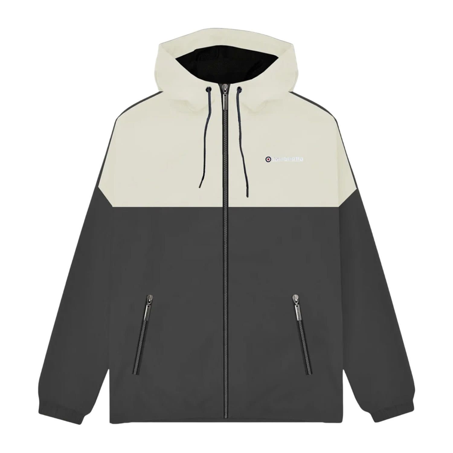 Lambretta Lambretta Men's SS26 Contrast Panel Jacket XXL in Medium Beige