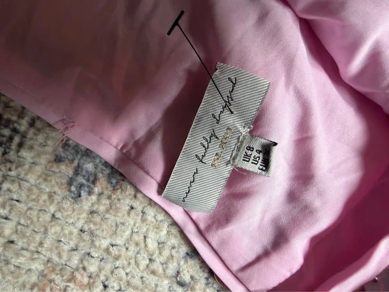 Never Fully Dressed Never fully dressed pink sequin skirt UK8