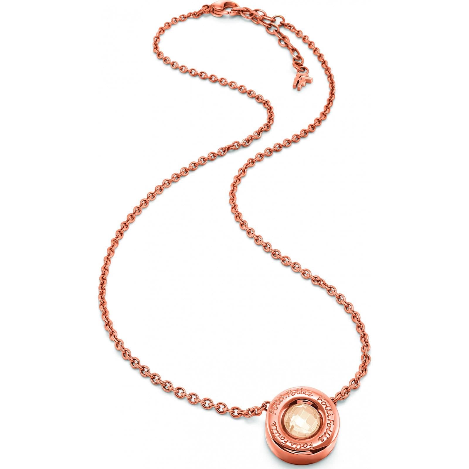 Folli Follie Folli Follie Women's 3N15T011RS Necklace in Rose Gold