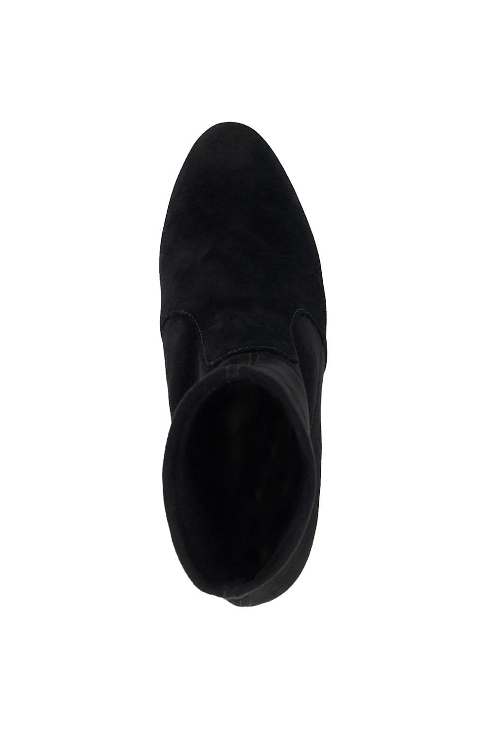 Dune London Dune London Women's 'Optilly' Suede Ankle Boots in Black - 4