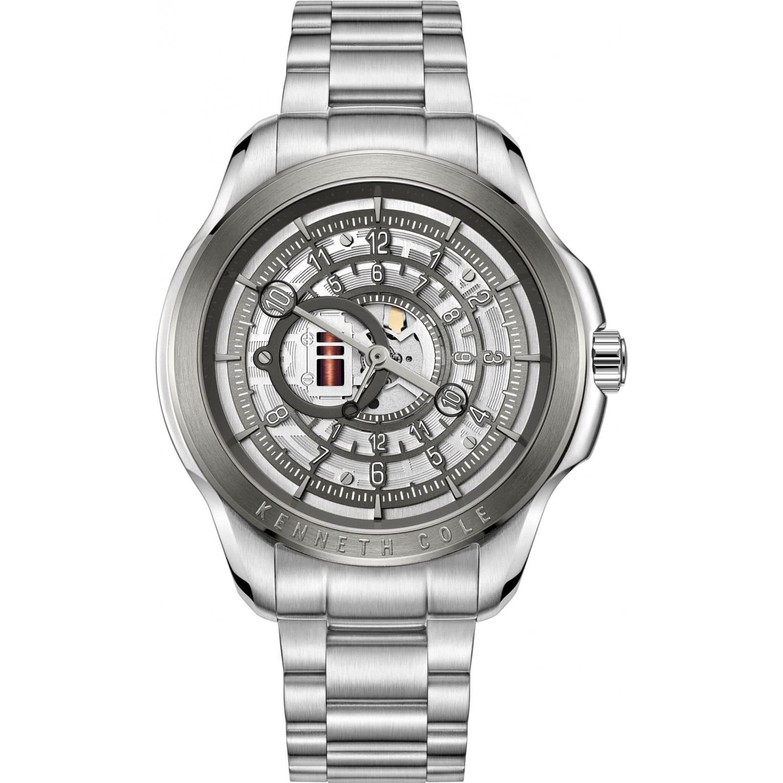 Kenneth Cole Kenneth Cole Men's KCWGG2218003 Classic 44mm Quartz Watch in Silver