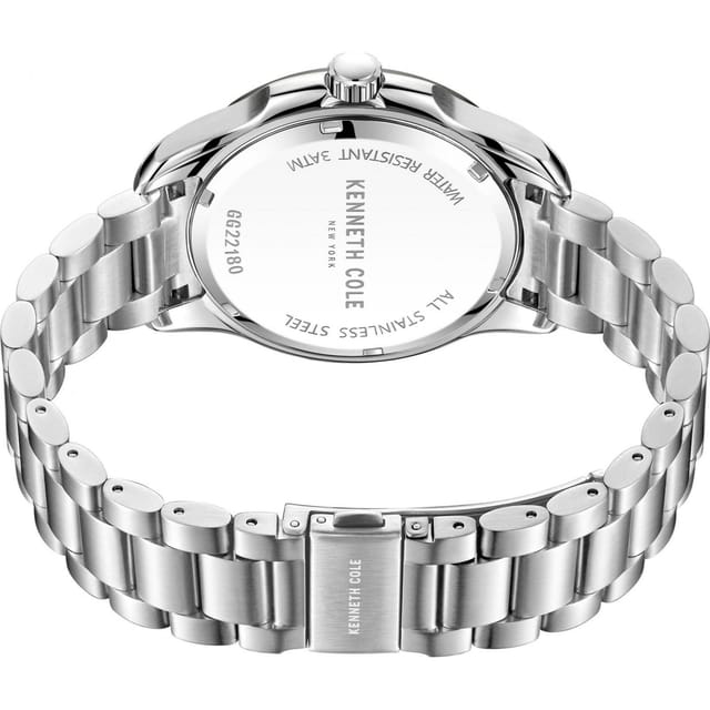 Kenneth Cole Kenneth Cole Men's KCWGG2218003 Classic 44mm Quartz Watch in Silver - 2