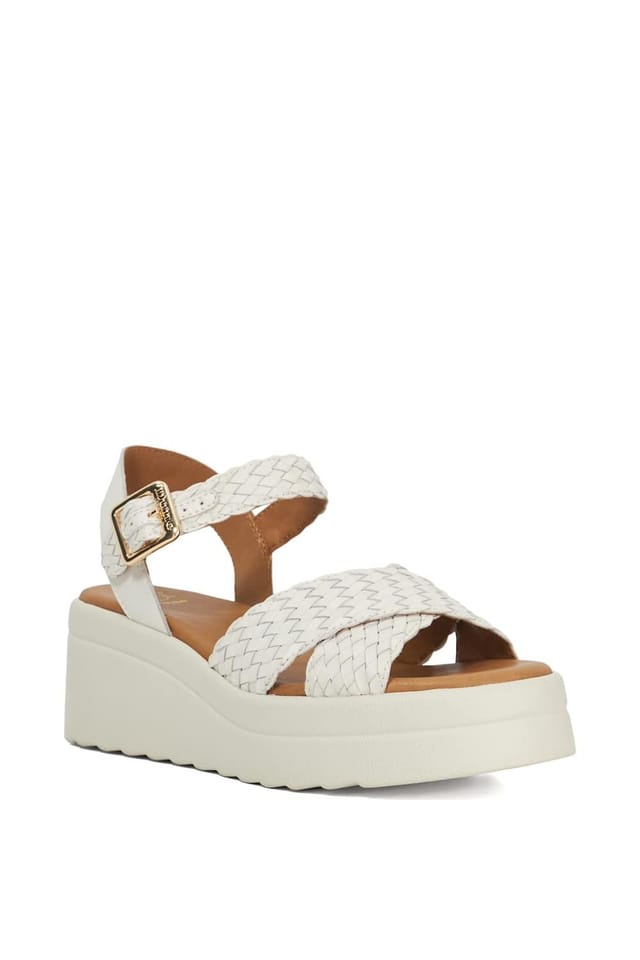 Dune London Dune London Women's 'Kinleys' Leather Wedges in Natural - 2