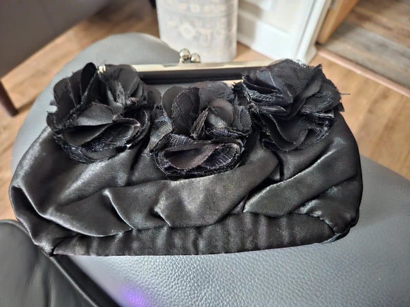 New Look Satin purse bag