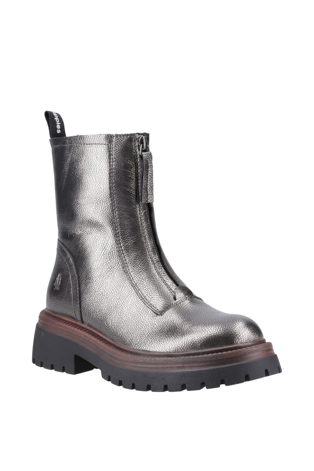 Hush Puppies Hush Puppies Women's Roxanna Zip Boot in Metallics