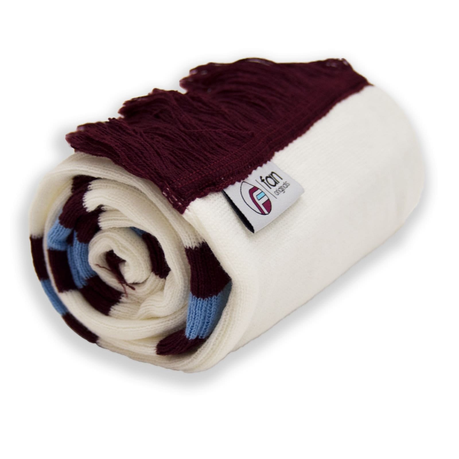 fan originals fan originals Men's Retro Hat & Scarf Set in White - 4