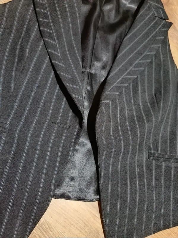New Look Pinstripe Fitted Waistcoat.